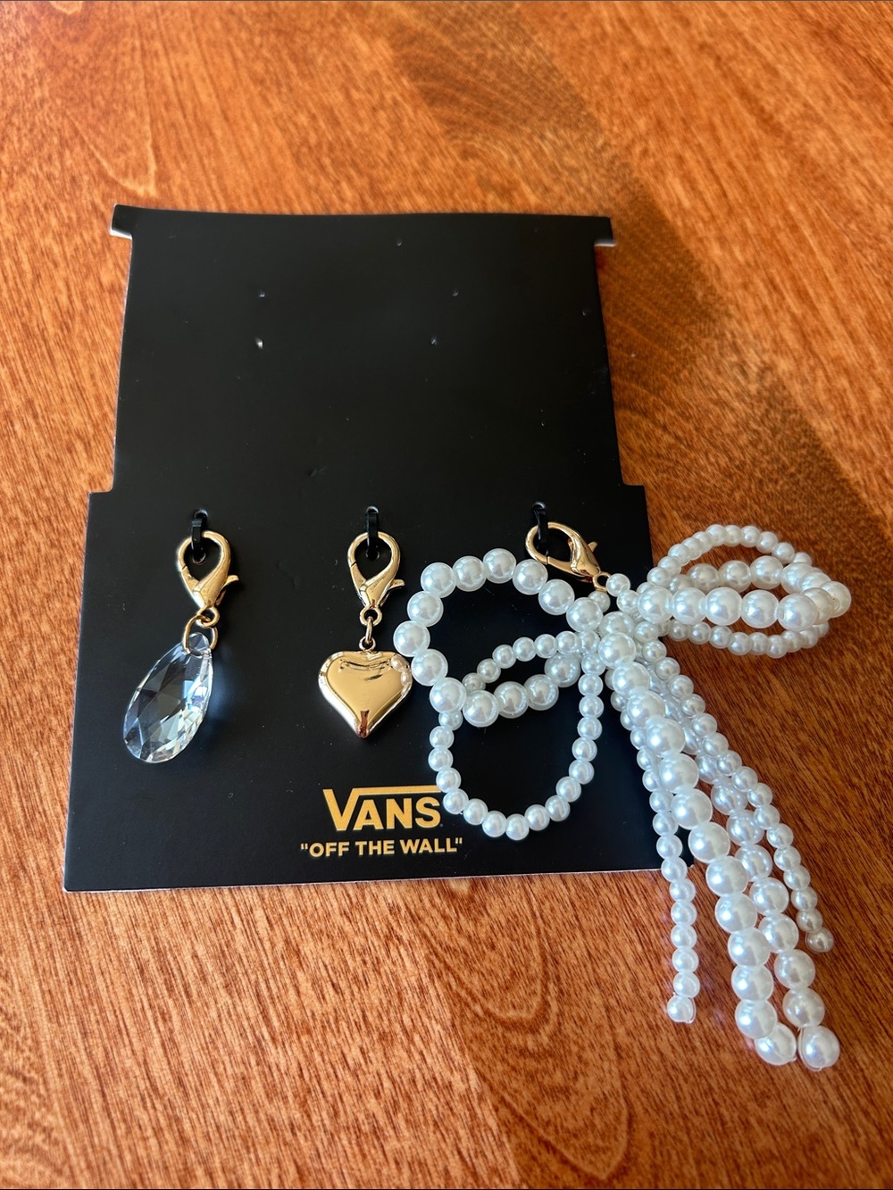 New in package Van’s 3 shoe charms